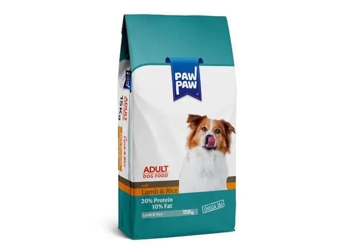 Paw Paw Adult Food - Lamb & Rice